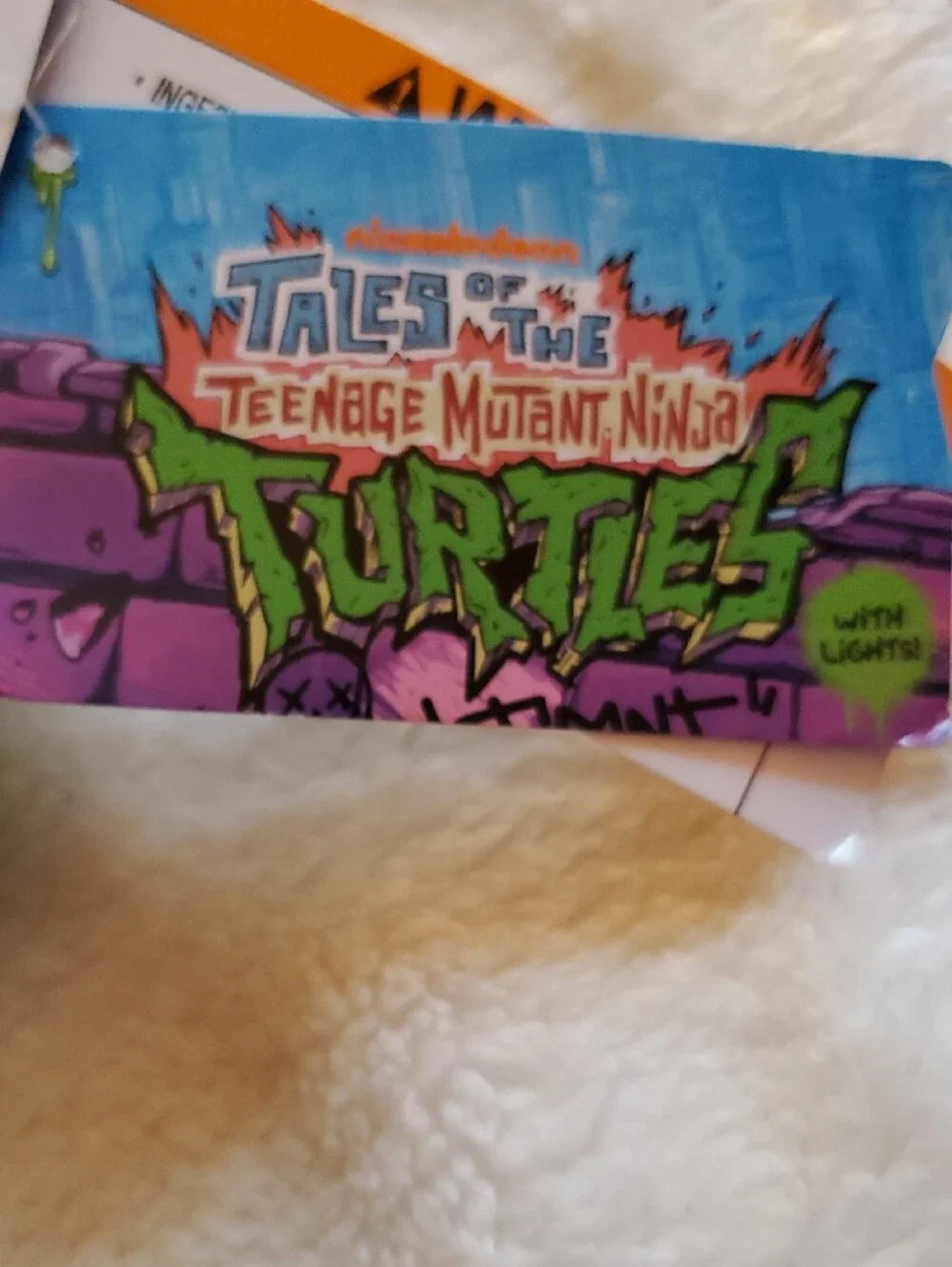 Nickelodeon Teenage Mutant Ninja Turtles Light-Up Sneakers Toddler Boys Size 6